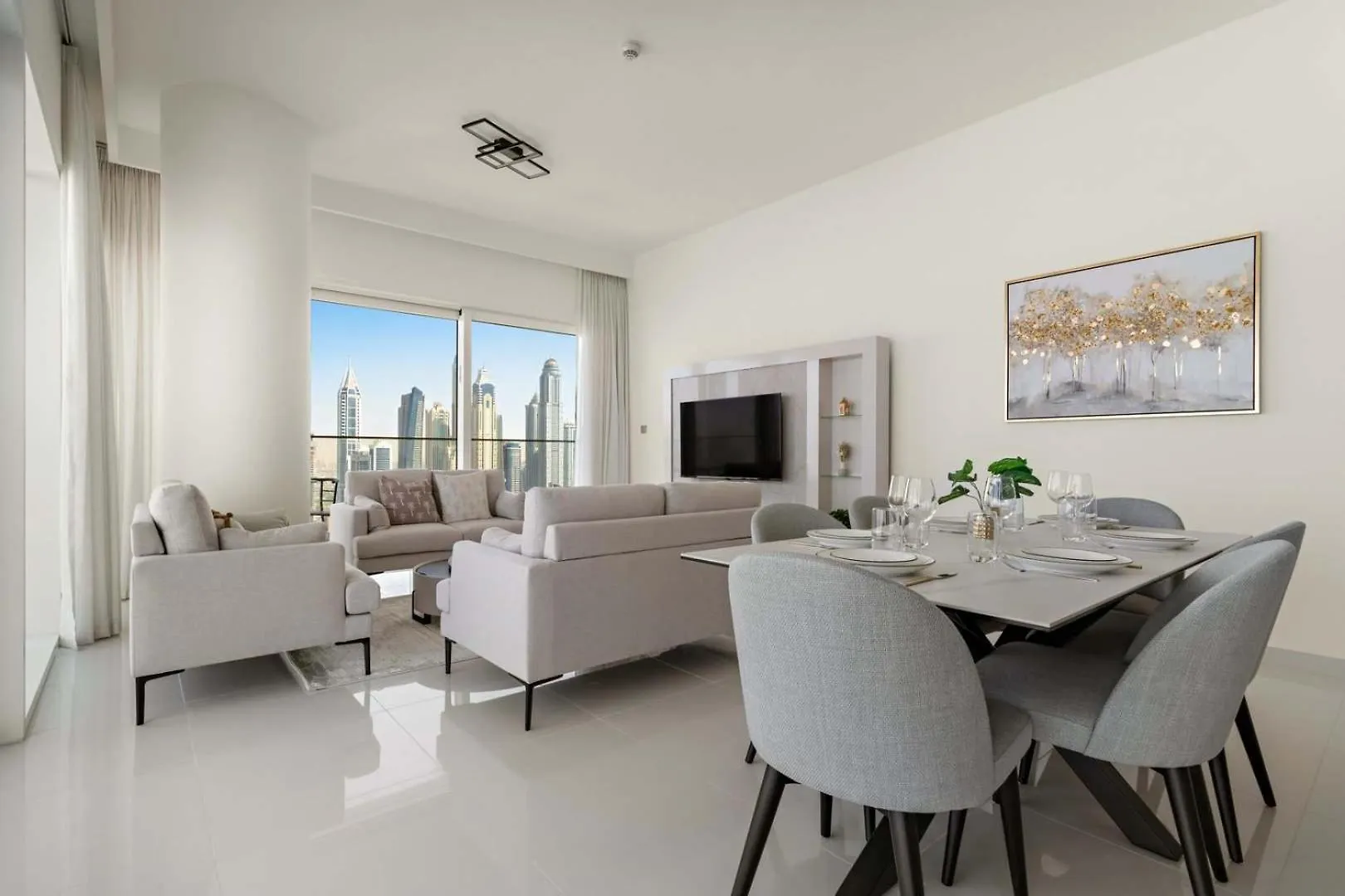Spectacular 3Br Penthouse With Best Views Of Palm Dubai