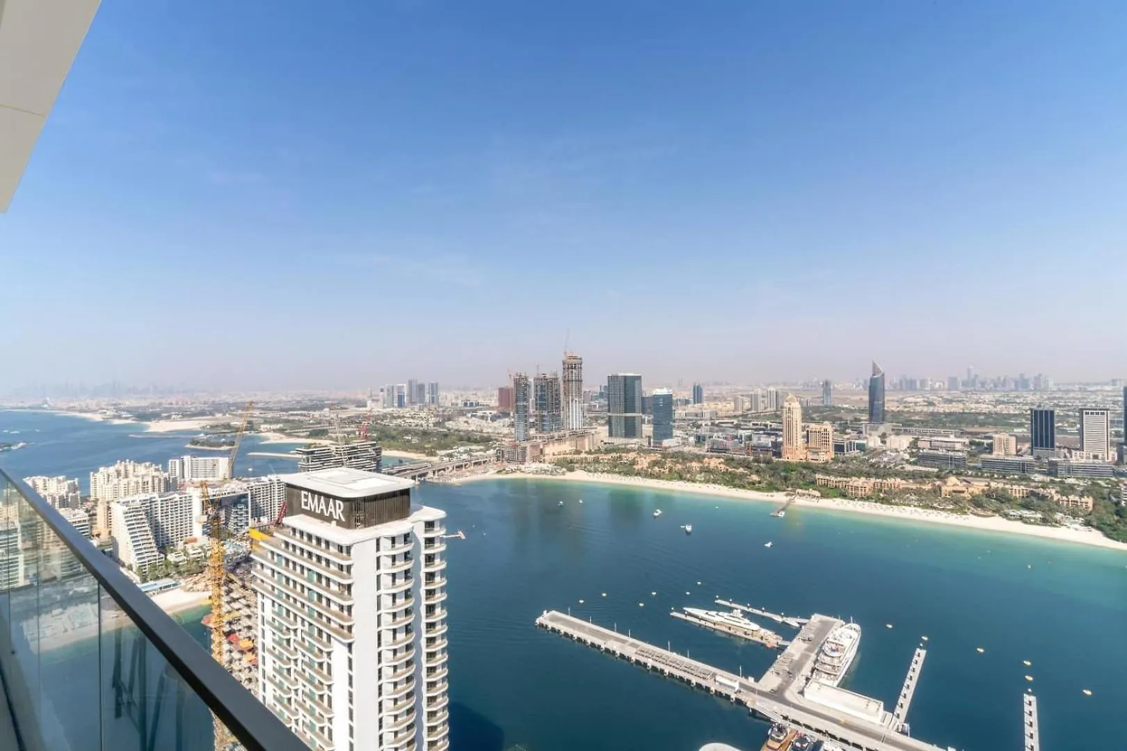 Spectacular 3Br Penthouse With Best Views Of Palm 두바이 아파트